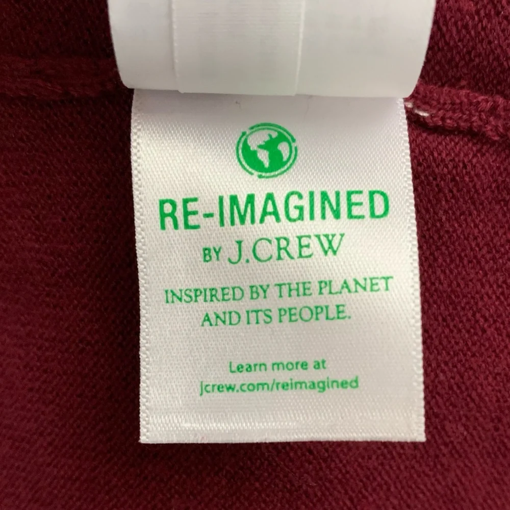 J. Crew Cotton & Silk Blend Knit Sweater